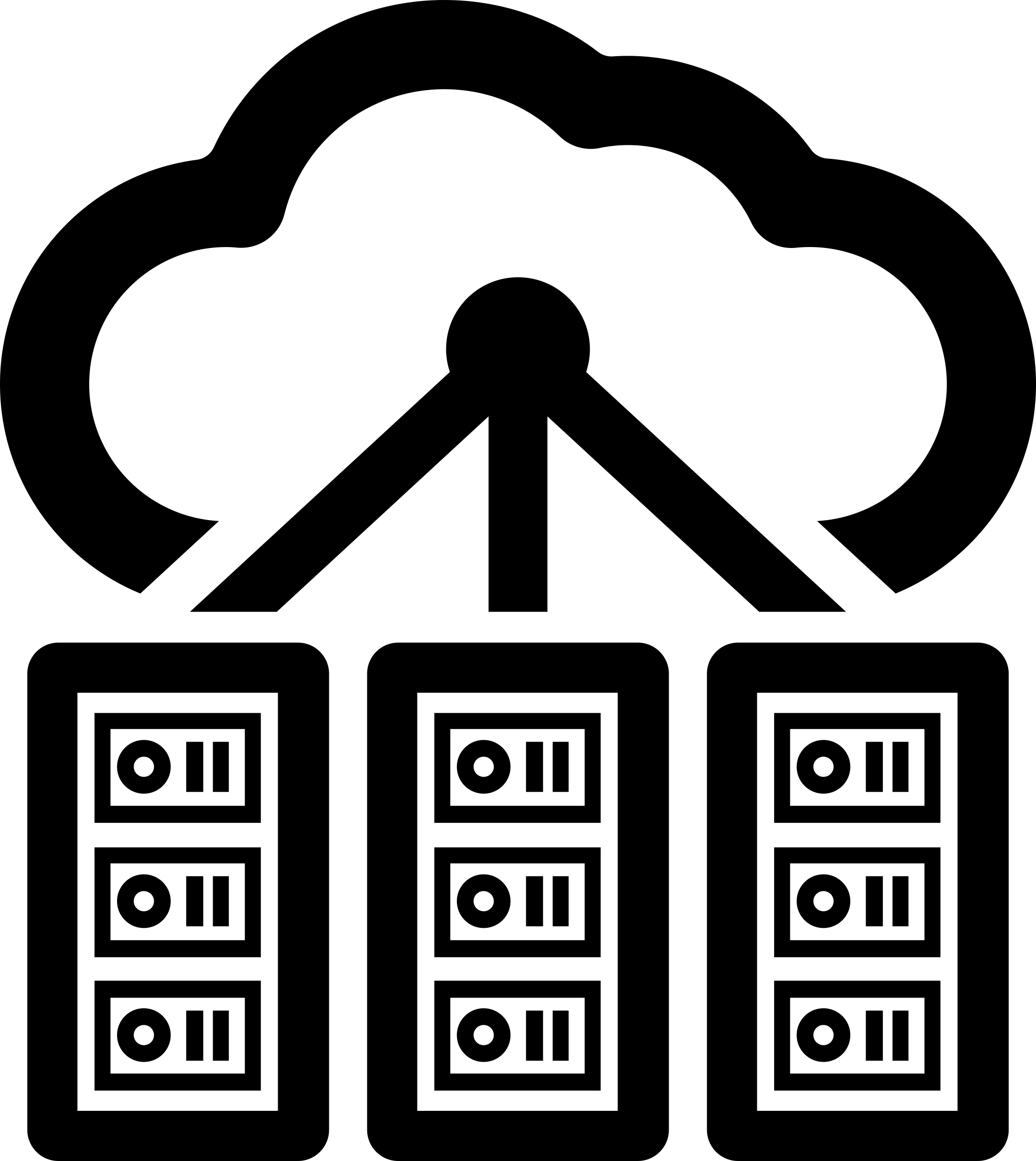 Cloud Computing Servers Craft Design Svg File Free Vectors